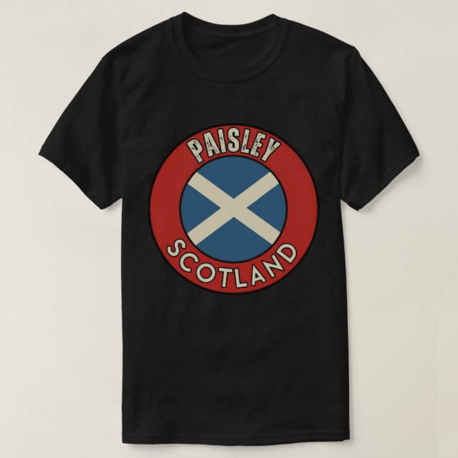 Paisley, Scotland T-Shirt (Design Front)