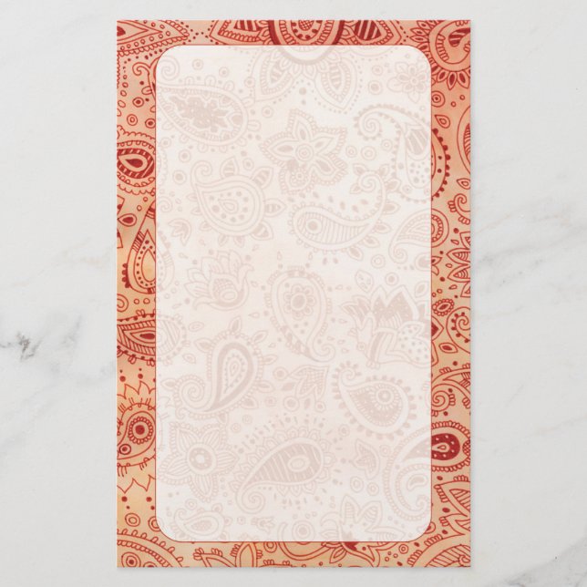 Paisley Stationery (Front)