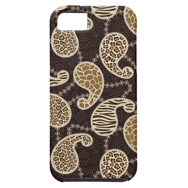 Paisley style background Case-Mate iPhone case (Back)