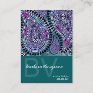 Paisley Supreme Business Card template