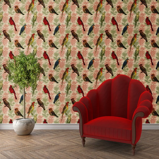 Paisley Vintage Birds Wallpaper (Creator Uploaded)