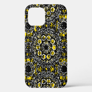 Paisleys elegant floral vintage pattern background iPhone 12 case