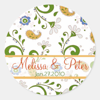Paisley's Seal Sticker