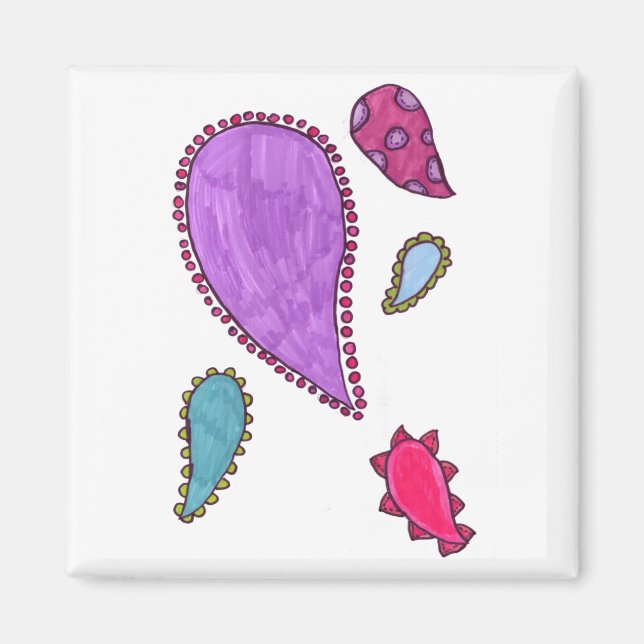 Paislies Magnet (Front)