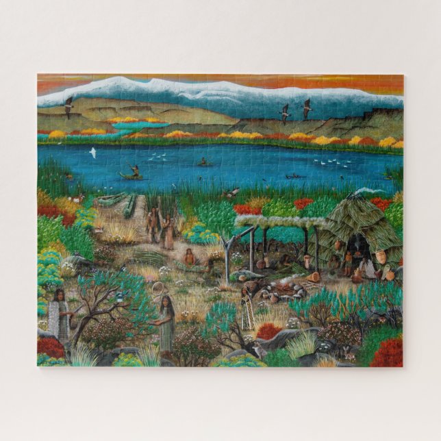 Paiute Village Puzzle (Horizontal)