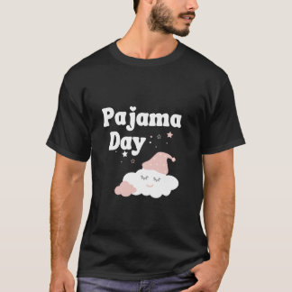 Pajama Day School Spirit Week Cute Fun Cloud Teach T-Shirt