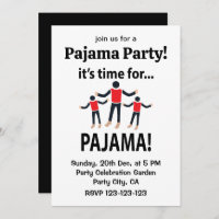 Pajama It's Time For Pajama Party