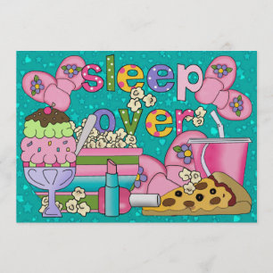 Pajama Party / Sleep Over - SRF Invitation