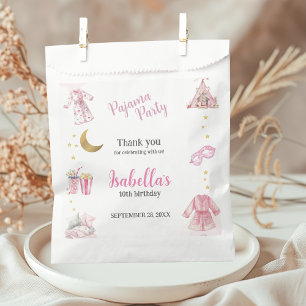 Pajama Party Sleepover Party Favour Bags
