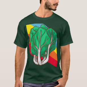 Pak Choi Vegetables Food Vegan Vegetarian T-Shirt