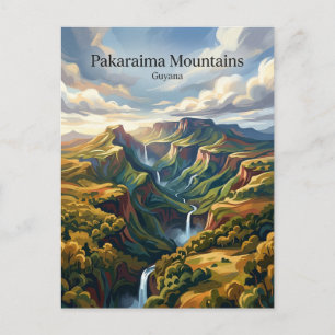 Pakaraima Mountains Guyana Postcard