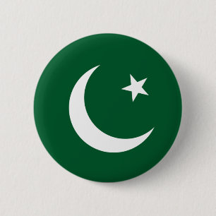 Pakistan 6 Cm Round Badge
