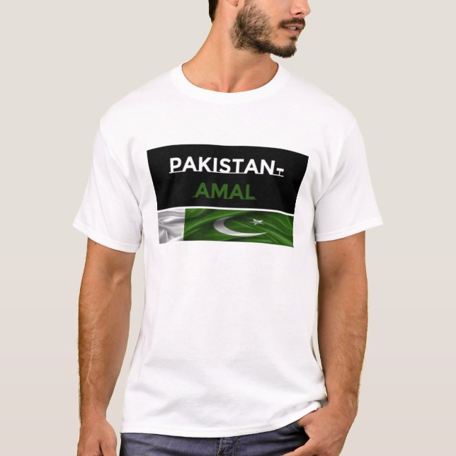 Pakistan-Amal Men T-Shirt (Front)