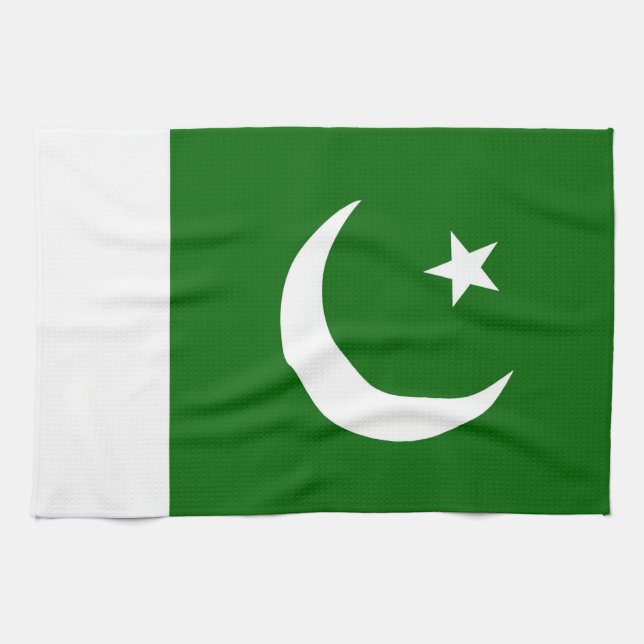 pakistan country flag towel (Horizontal)