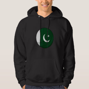 Pakistan Cricket Ball Pakistan People Cricket Fan Hoodie