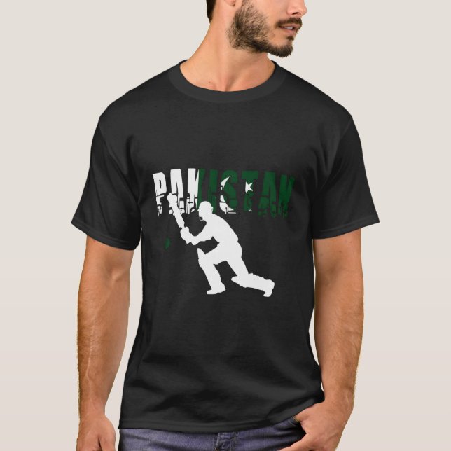 Pakistan Cricket T-Shirt (Front)