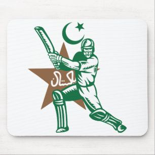Pakistan Cricket Team T-Shirt Fans Jersey Mouse Pad