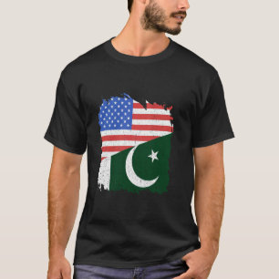 Pakistan Flag America USA Pakistani Pride Pakistan T-Shirt