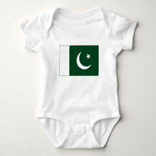 Pakistan Flag Baby Bodysuit