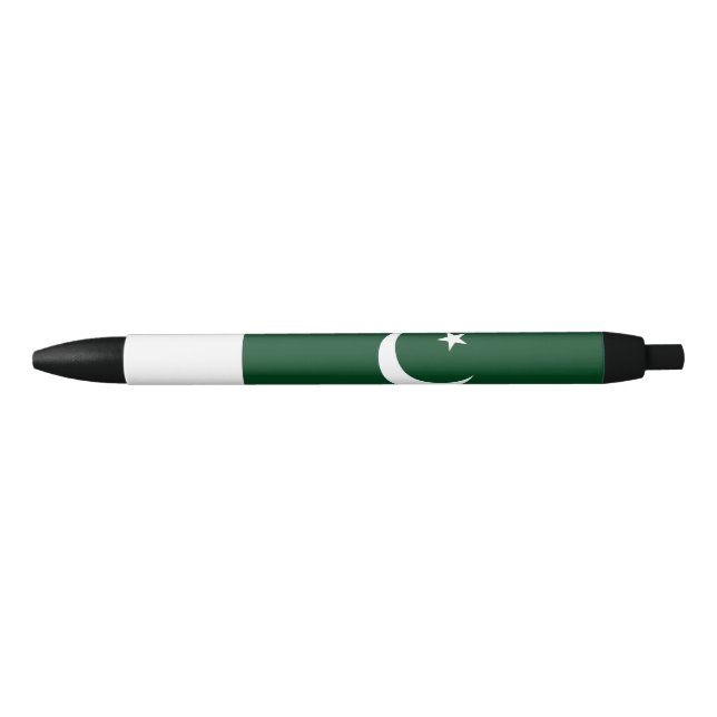Pakistan Flag Black Ink Pen (Front)