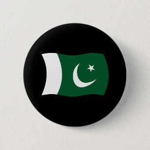 Pakistan Flag Button