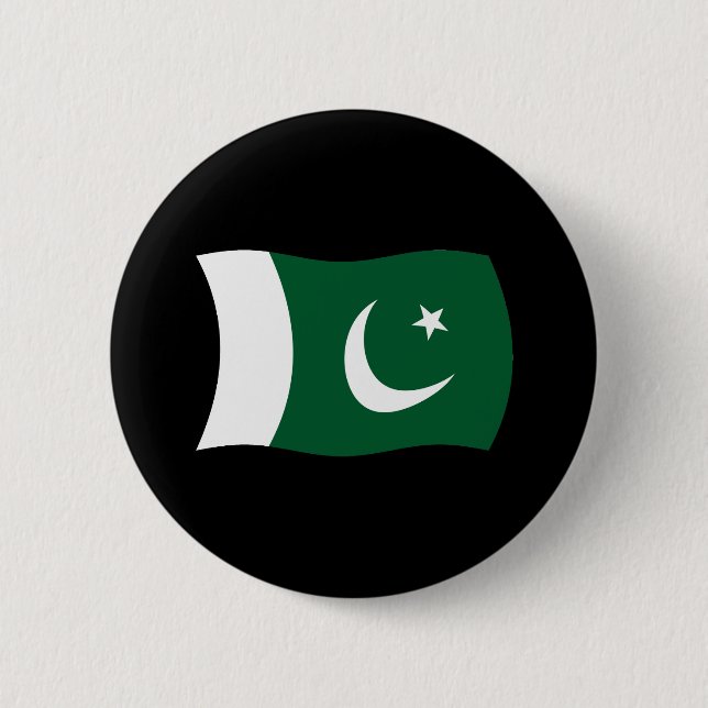 Pakistan Flag Button (Front)