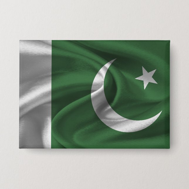 Pakistan Flag Button (Front)