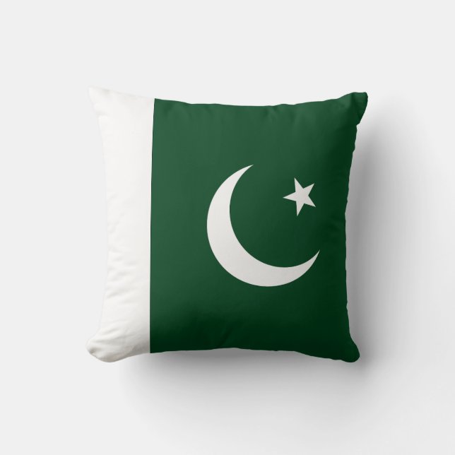 Pakistan Flag Cushion (Front)