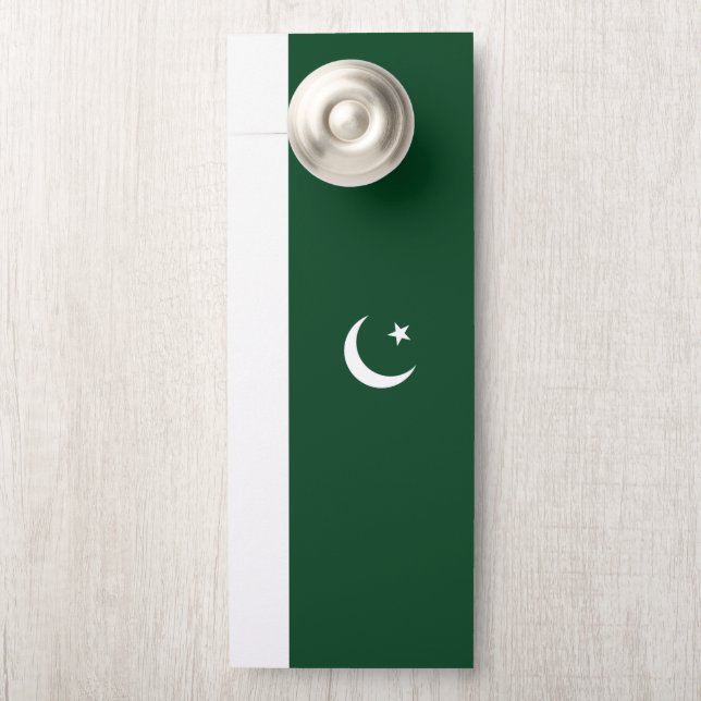 Pakistan flag door hanger (On Knob)