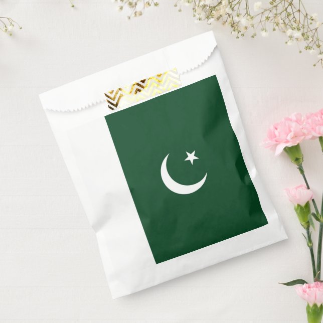 Pakistan flag favour bags (Sealed)