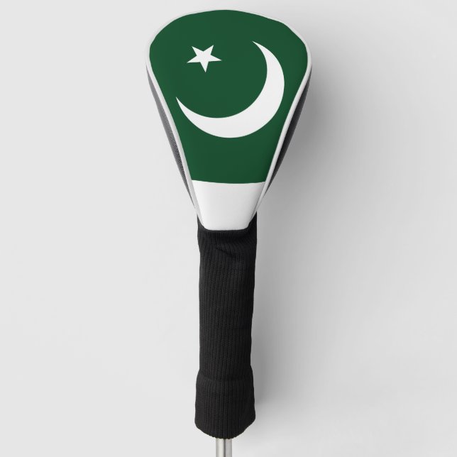Pakistan Flag Golf Head Cover (Front)