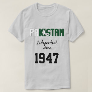 Pakistan Flag Independence Celebration T-Shirt