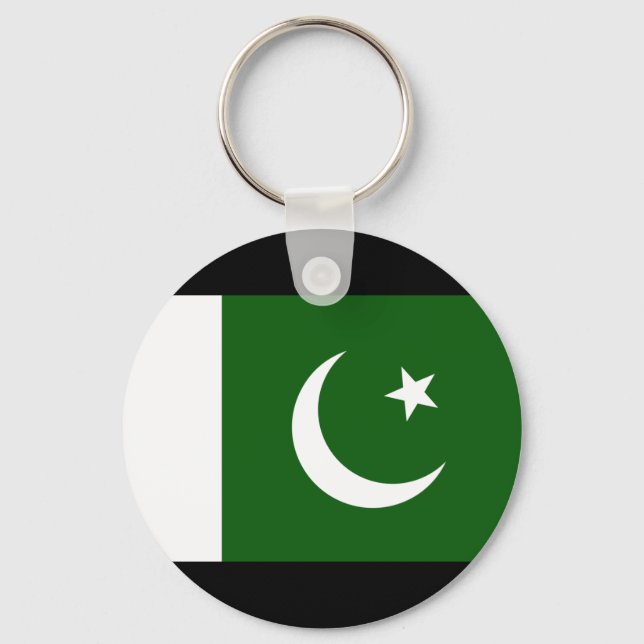 Pakistan Flag Key Ring (Front)