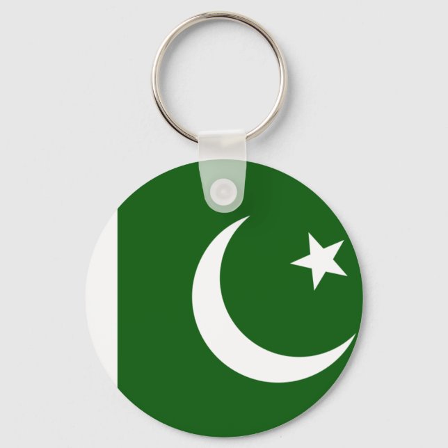Pakistan Flag Key Ring (Front)