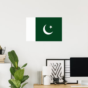 Pakistan flag poster