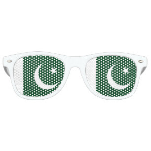 Pakistan Flag Retro Sunglasses