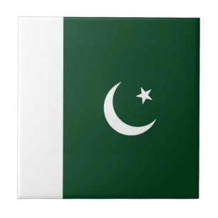 Pakistan flag tile