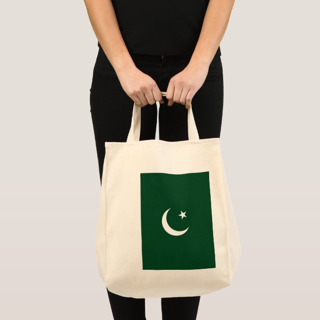 Pakistan flag tote bag (Front (Product))