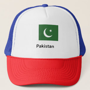 Pakistan Flag Trucker Hat