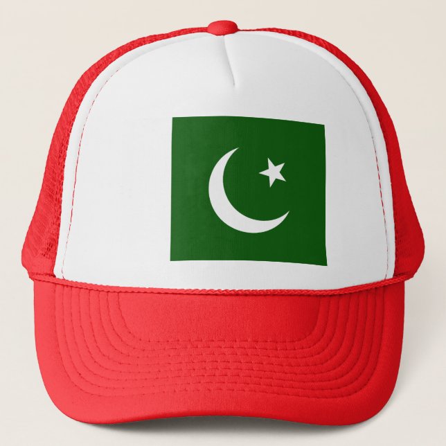 Pakistan Flag Trucker Hat (Front)