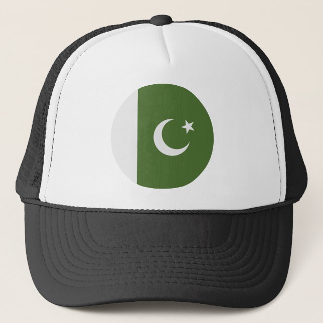 Pakistan Flag Trucker Hat (Front)