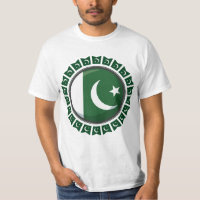 Pakistan Flags: Proudly Displayed T-Shirt