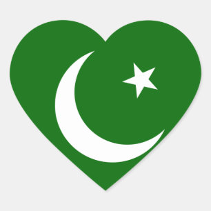 pakistan heart sticker