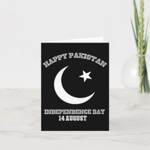 Pakistan Independence Day 14 August  Card