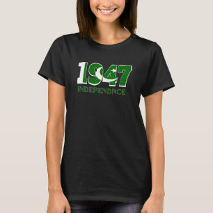 Pakistan Independence Day 1947 Pakistani Flag Musl T-Shirt