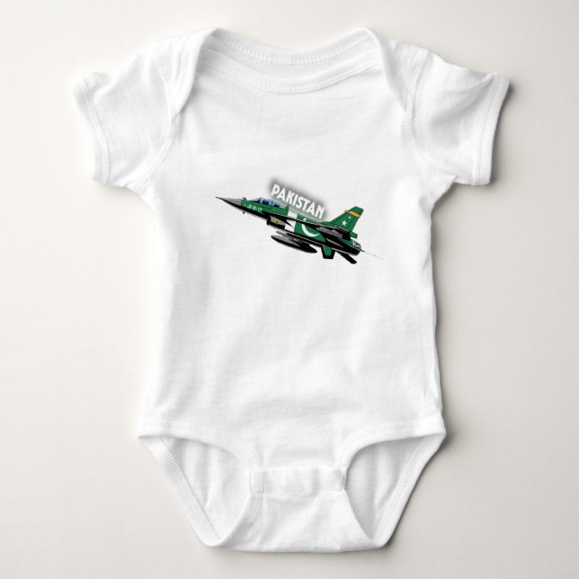 Pakistan Independence day kids Baby Bodysuit (Front)