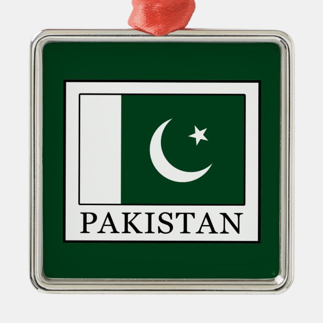 Pakistan Metal Tree Decoration (Front)