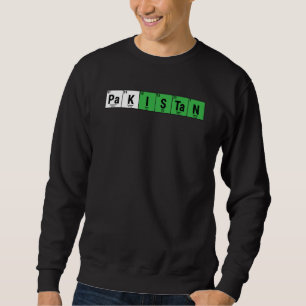 Pakistan Periodic Table Elements Chemistry Cool Pa Sweatshirt