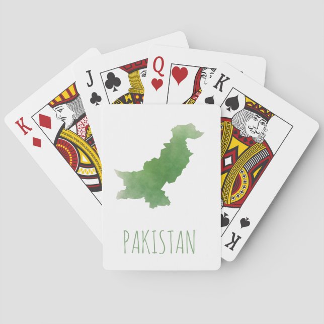 Pakistan Playing Cards (Back)