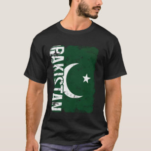 Pakistan Pride Pakistani Flag Roots Heritage T-Shirt